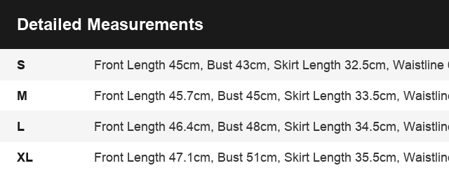 Size Guide