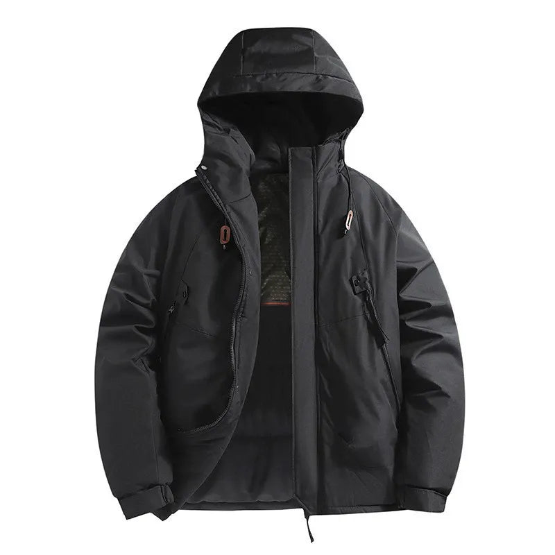 Aetyla – isolierte Kapuzen-Winterjacke