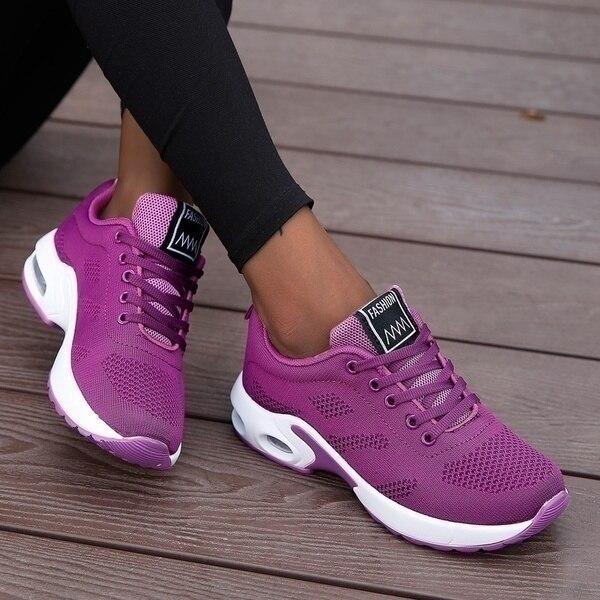 Olane Brand Lightweight Orthopedic Walking Shoes Purple35Walking Shoes