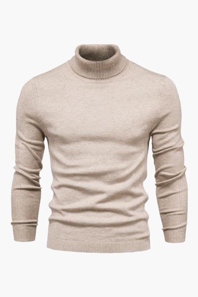Agata – Schmal geschnittener Herren-Rollkragenpullover aus Feinstrick