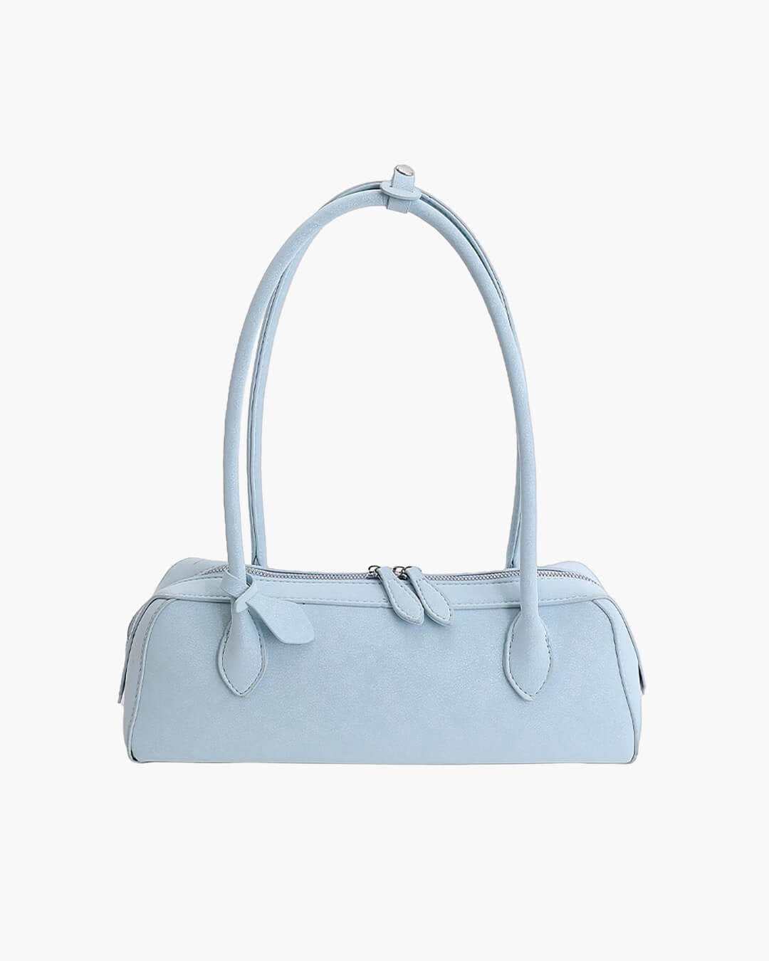 OLANE Classic Faux Suede Baguette Bag BlueBag