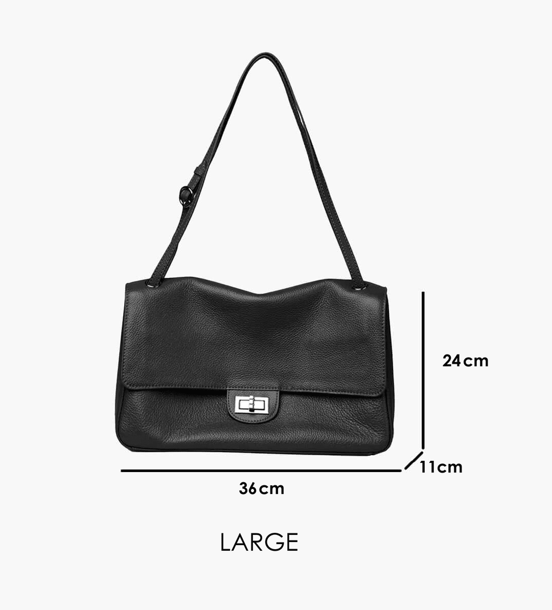 Eleganter Umhänge-Shopper
