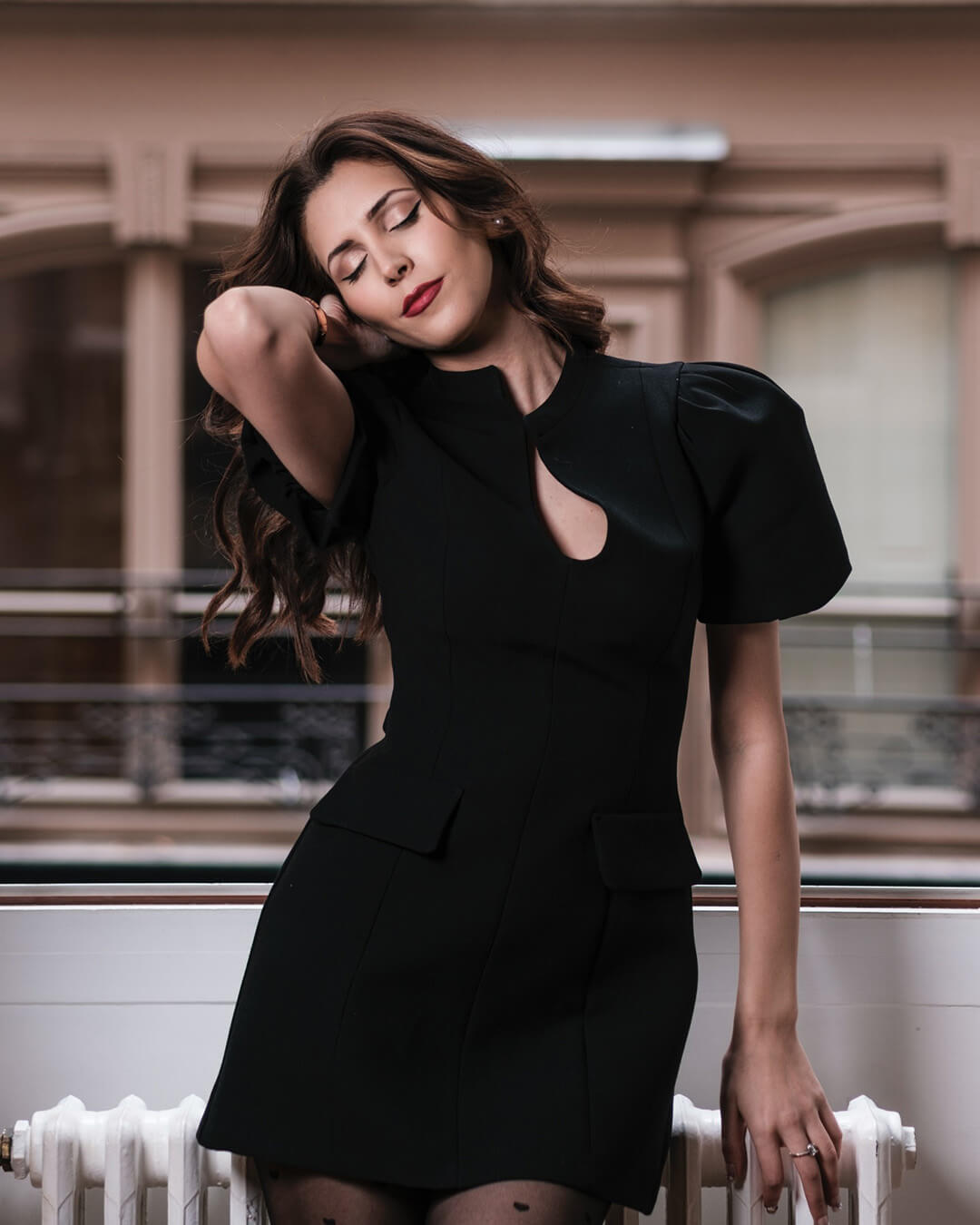 Elowen – Minikleid mit Puffärmeln