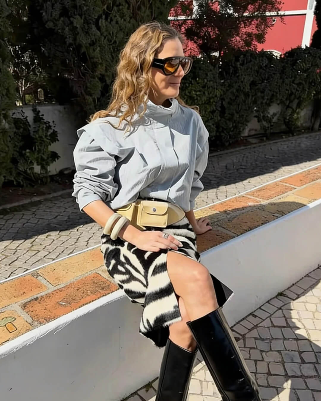 Isabel – Kurzjacke mit hohem Kragen und durchgehendem Reissverschluss