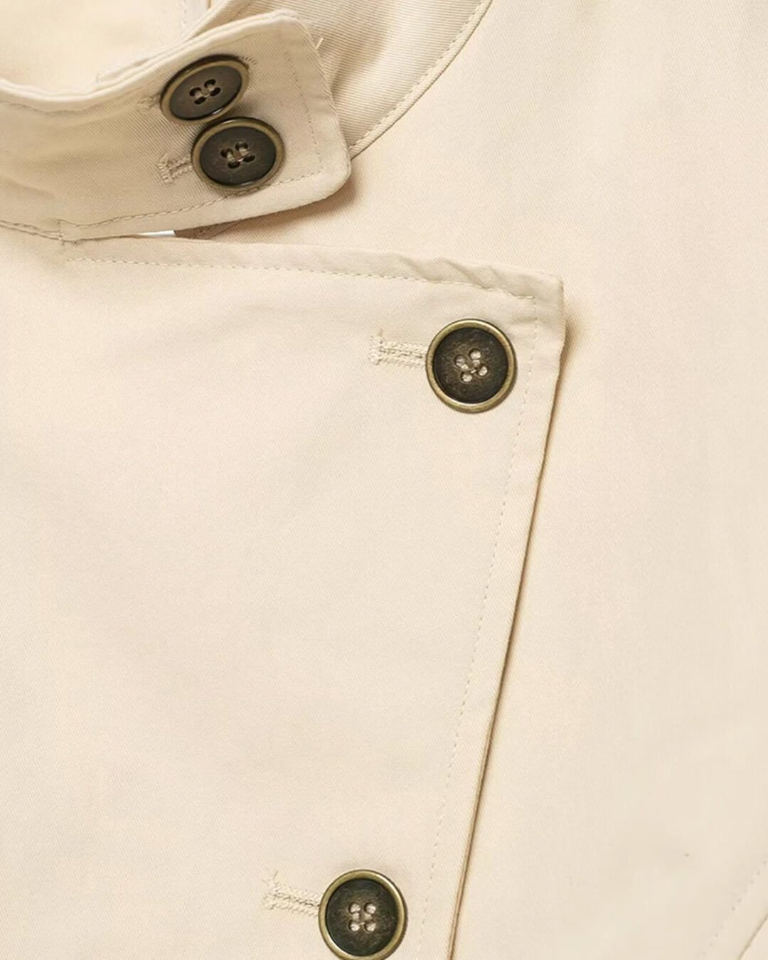Blazer mit hohem Kragen
