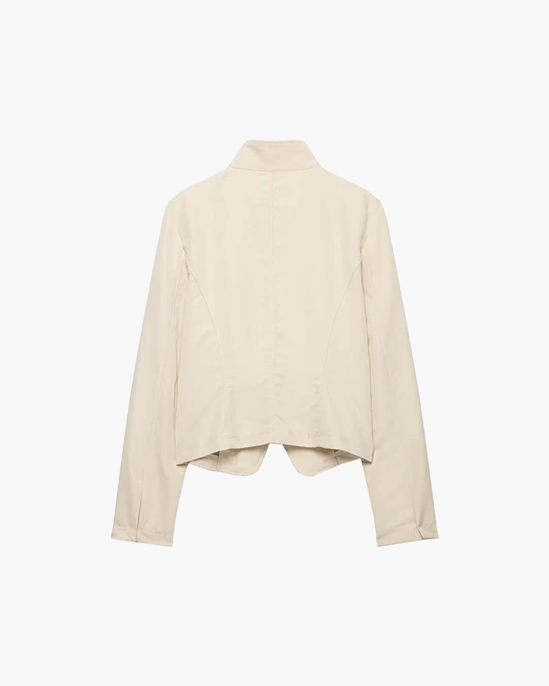 Blazer mit hohem Kragen