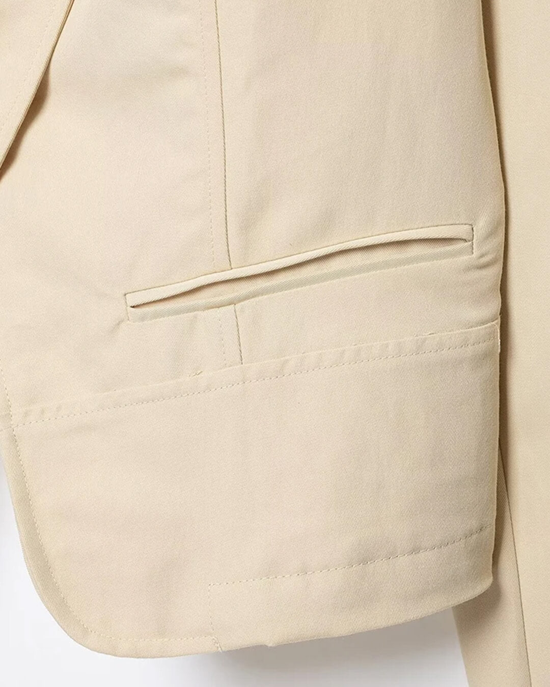 Blazer mit hohem Kragen