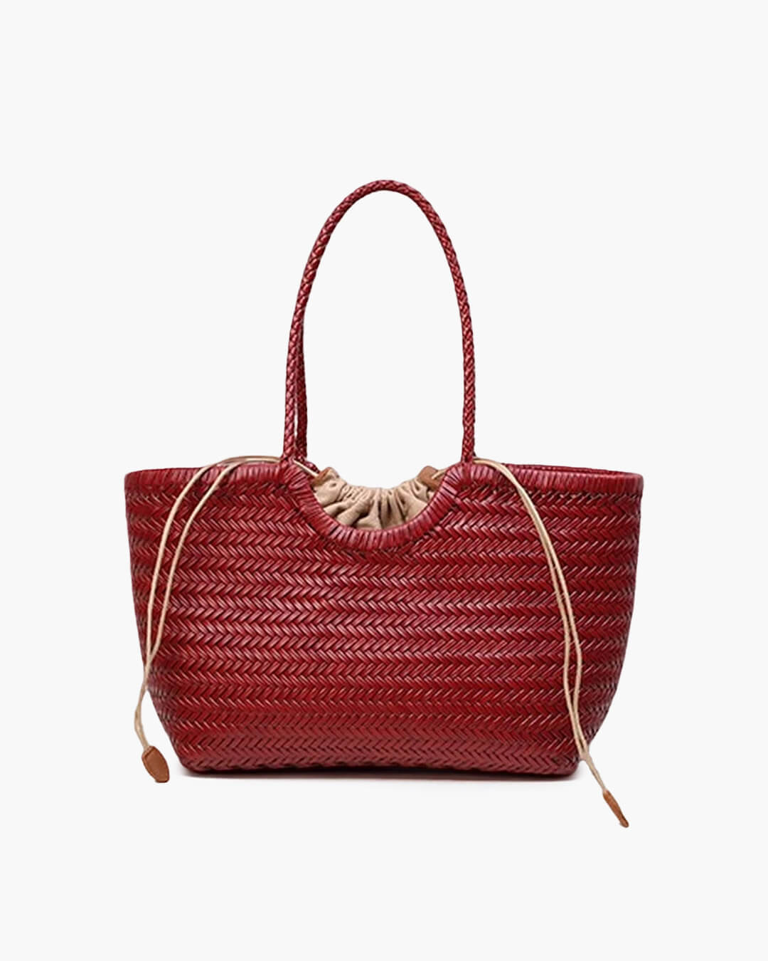 Anne – handgewebte Kunstledertasche von OLANE
