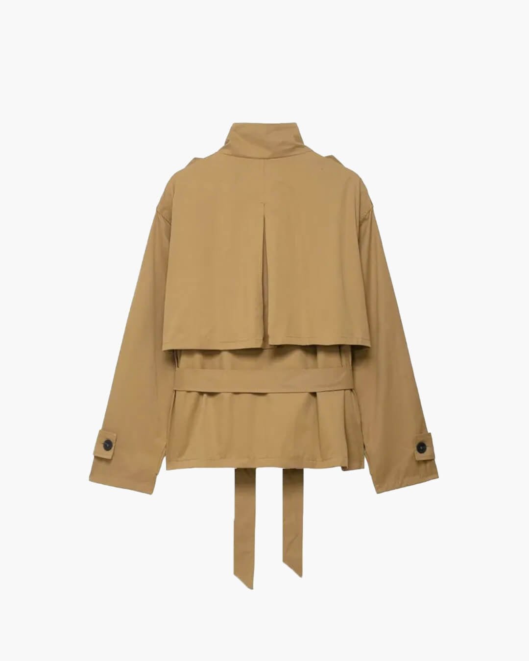 OLANE High Collar Belted Jacket & Skort Set JacketMWomen's Sets