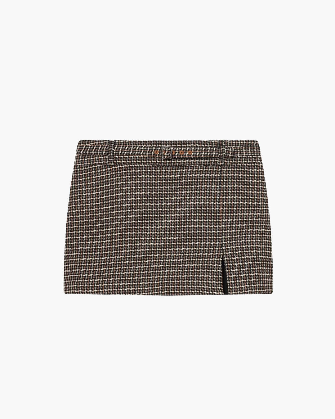 OLANE Houndstooth Zip-Up Jacket & Skirt Set Skirt OnlySWomen's Sets