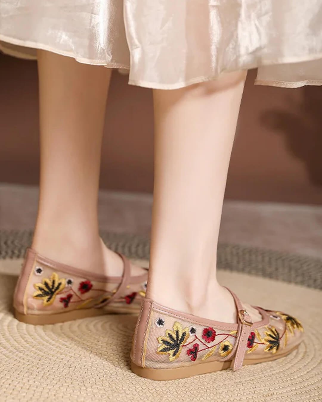 Kate – bestickte Ballerinas