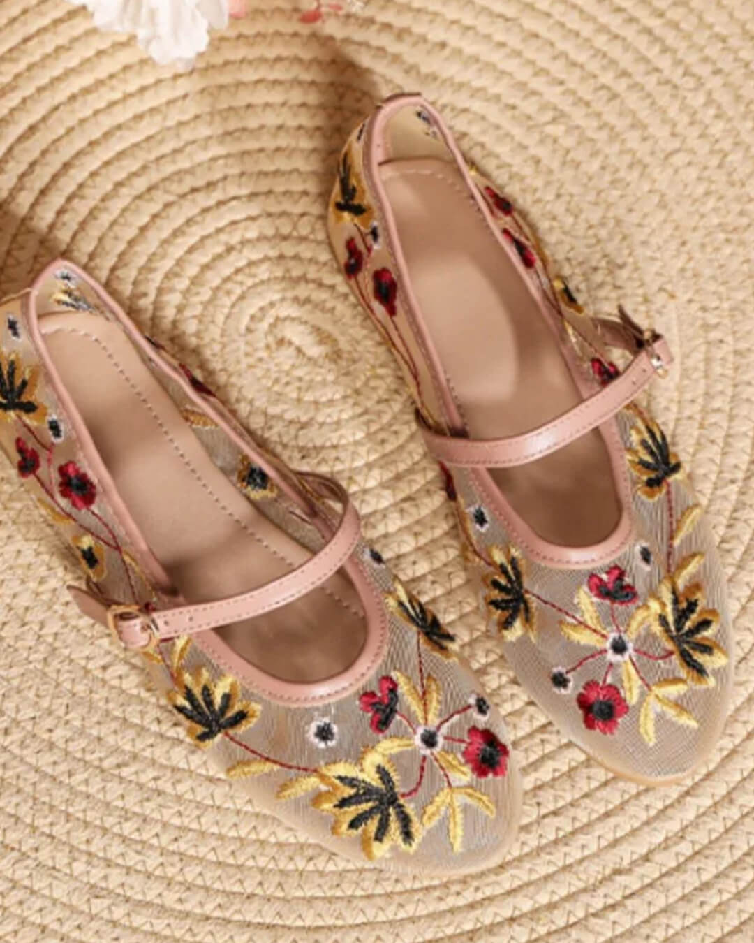 Kate – bestickte Ballerinas