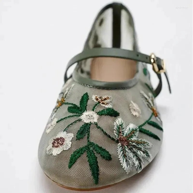 Kate – bestickte Ballerinas