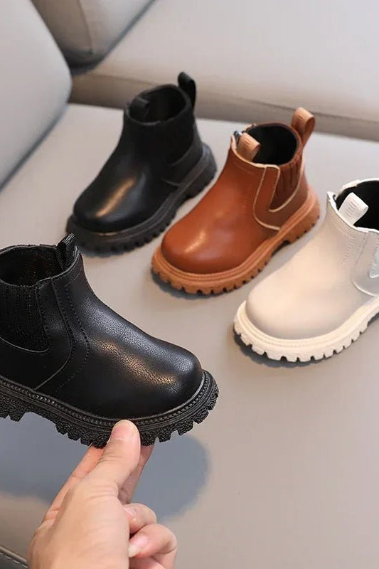 Aevara – Kinder Winterlederstiefel