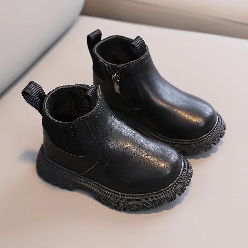 Aevara – Kinder Winterlederstiefel