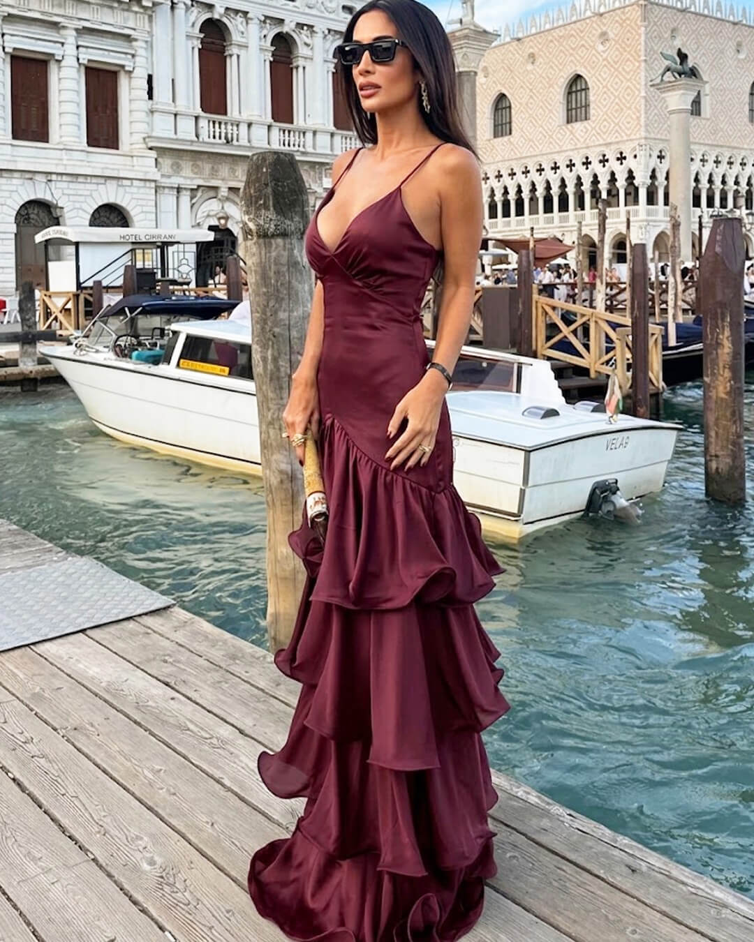 Linda – Abendkleid mit Trägern