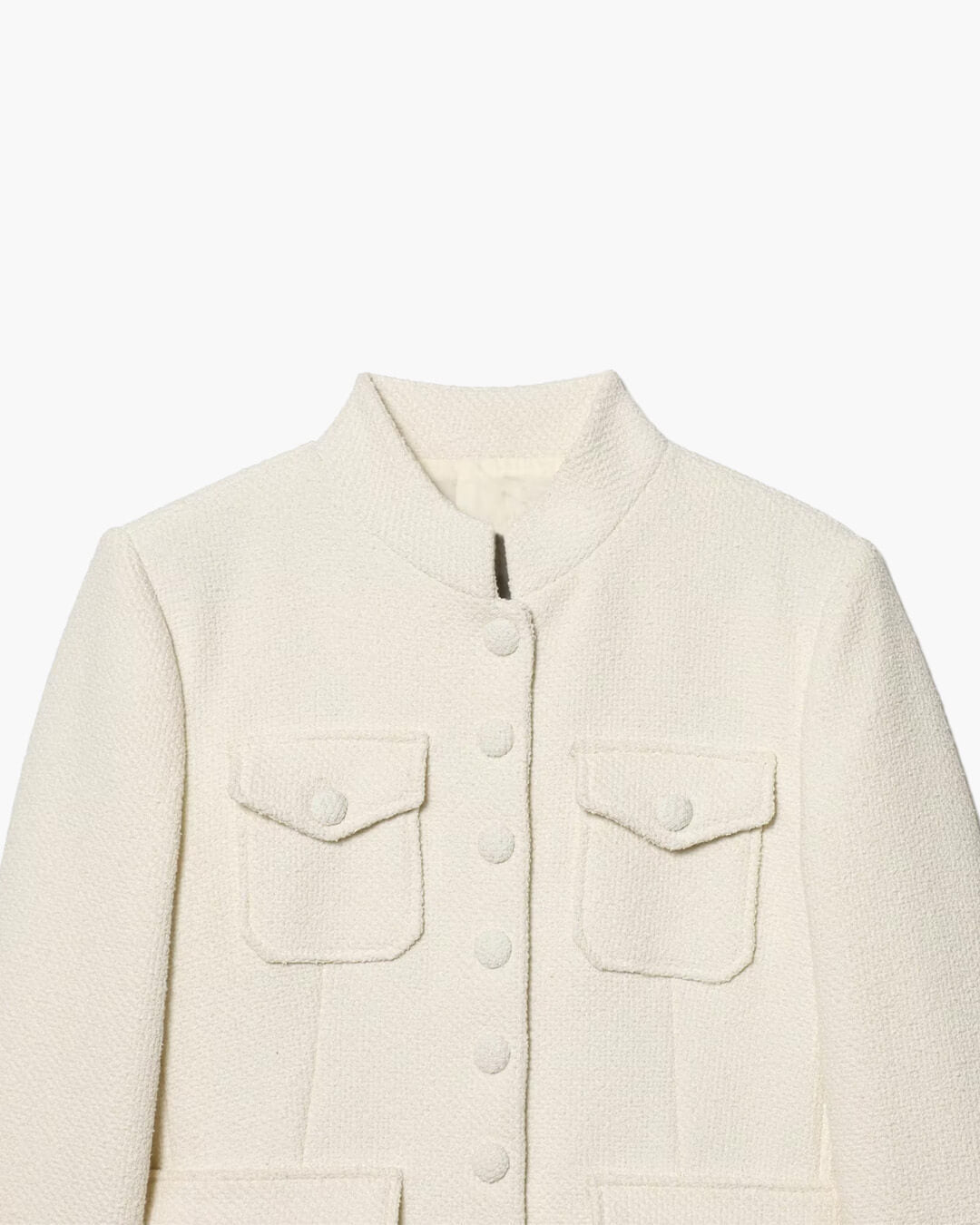 OLANE Stand Collar Blazer with Flap Pockets LWomen's Coats & Jackets