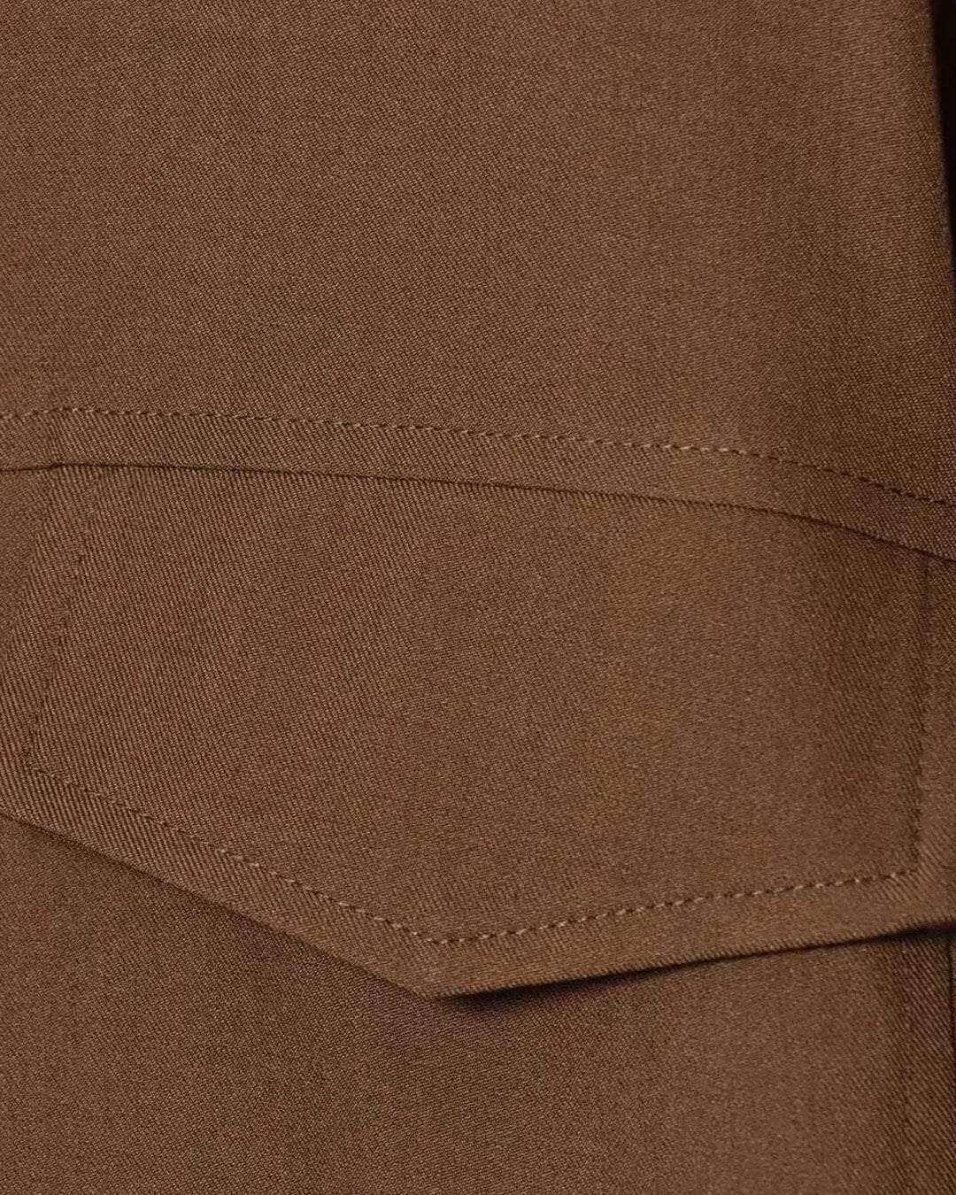 Stylische kurz geschnittene Zip-Jacke in Braun