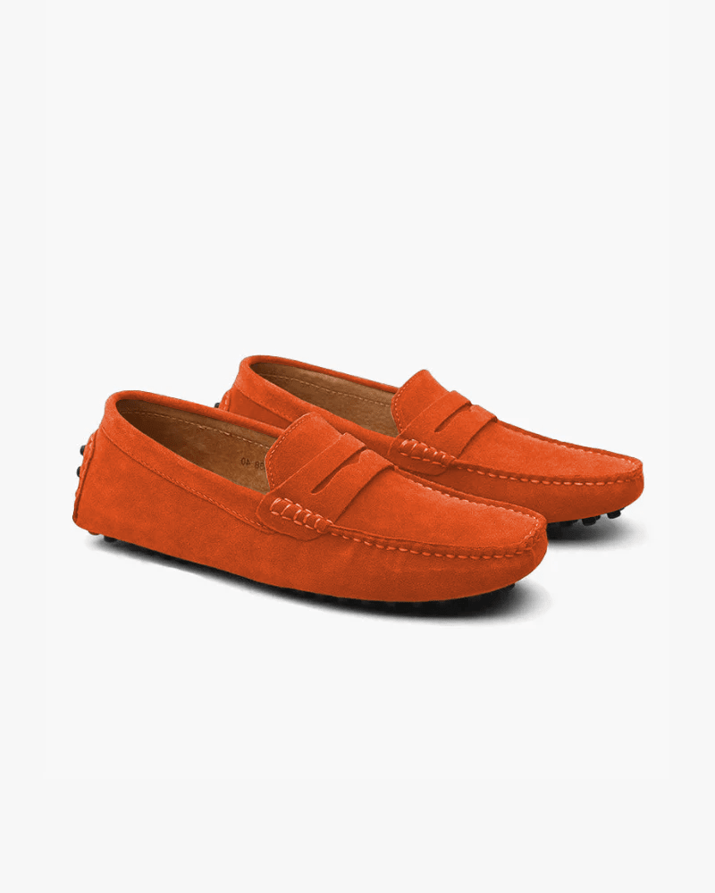 Aheza – Velours-Pennyloafer zum Hineinschlüpfen
