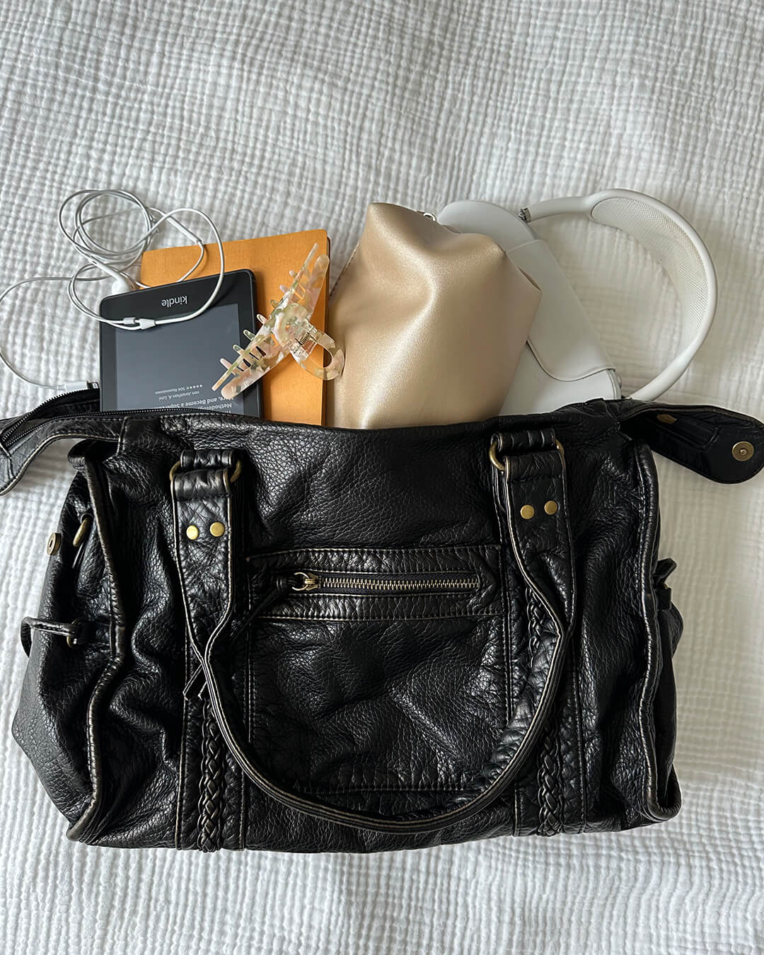 Veganer Schultertasche