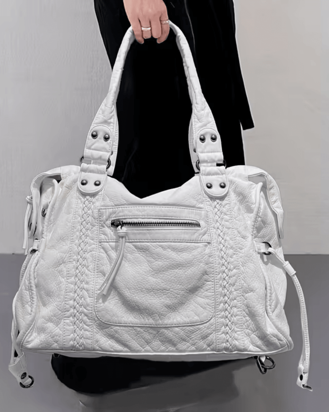 Veganer Schultertasche