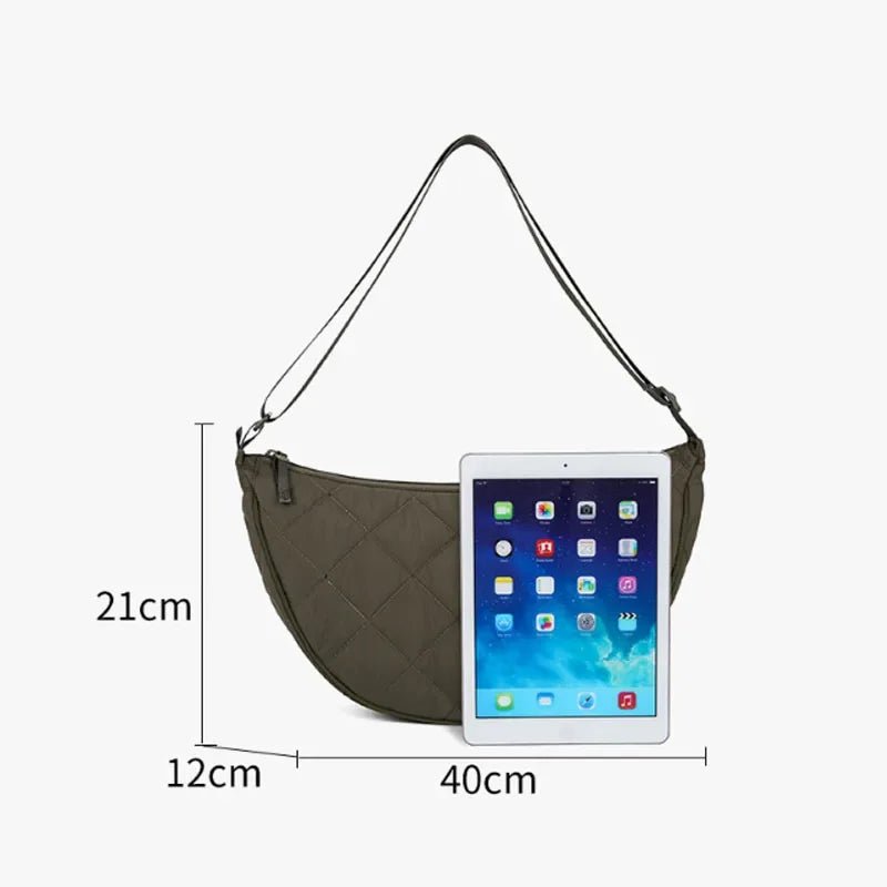 OLANE Half-Moon Crossbody Belt Bag