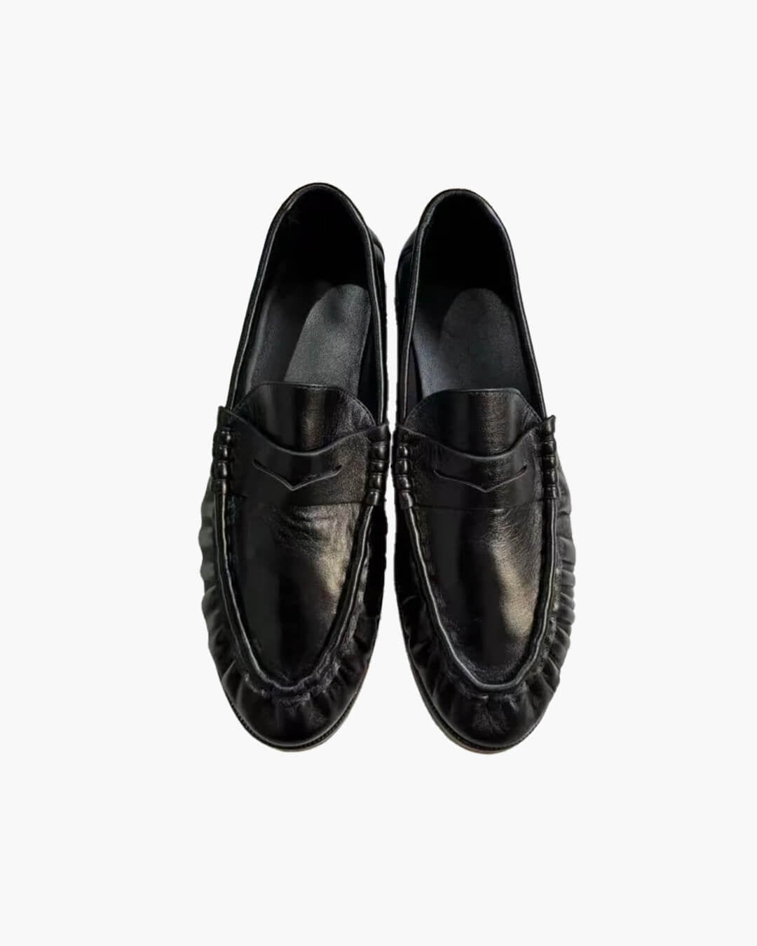 Classic Vegan Leather Slip-On Loafers