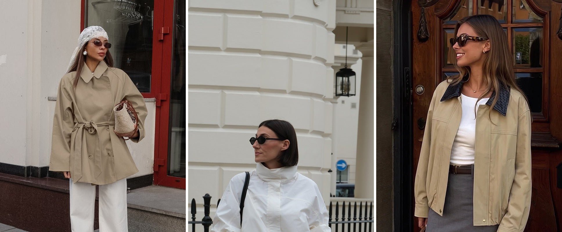 Der Wickelmantel im September: ein Mantel, vier Outfits - OLANE