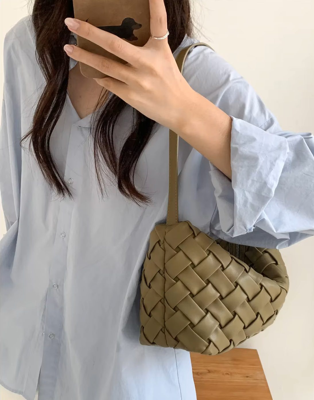 Borsa Hobo Minimalista a Spalla