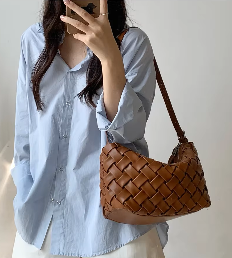 Borsa Hobo Minimalista a Spalla