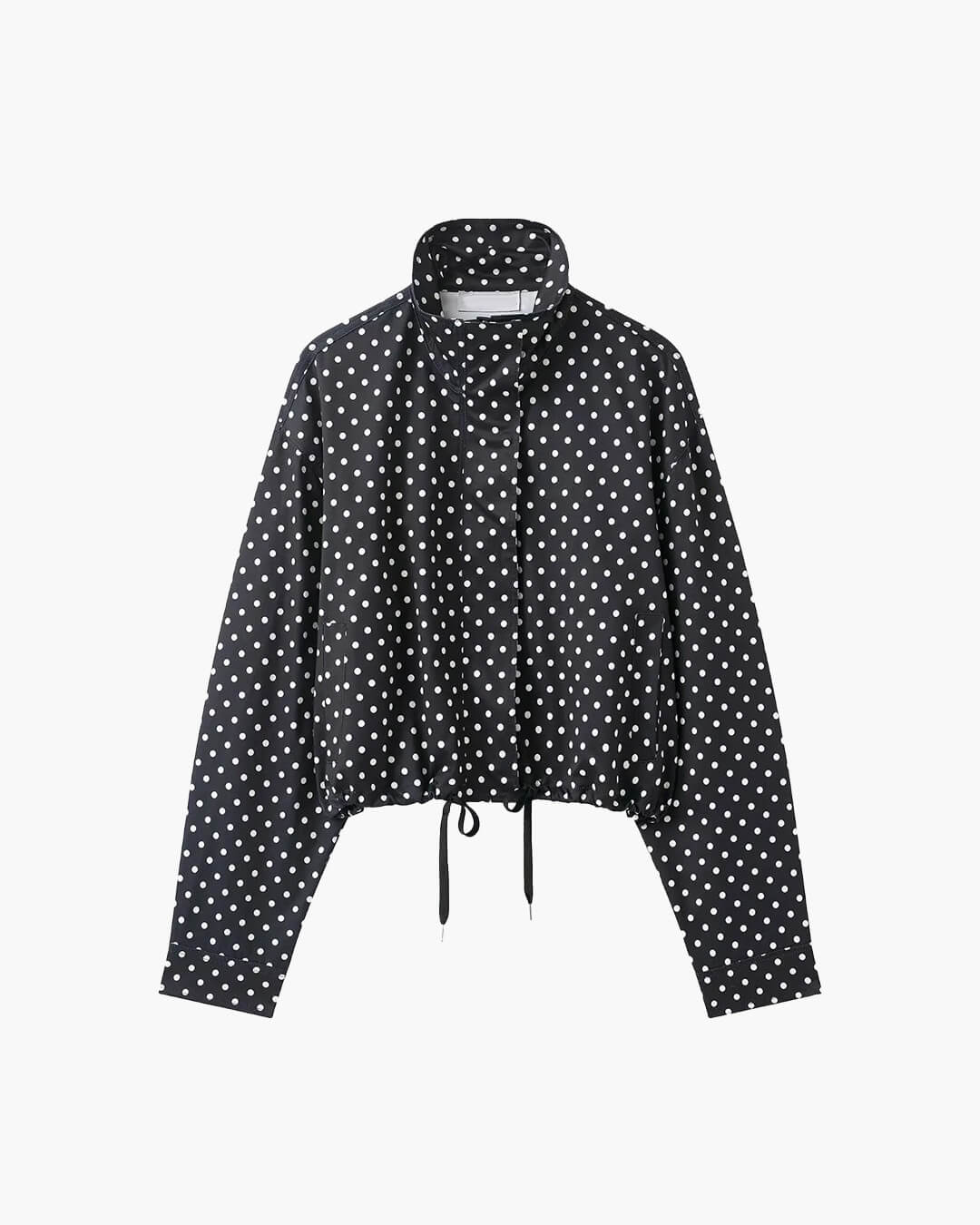 OLANE Annie Tailored Polka Dot Jacket BlackXSWomen's Coats & Jackets