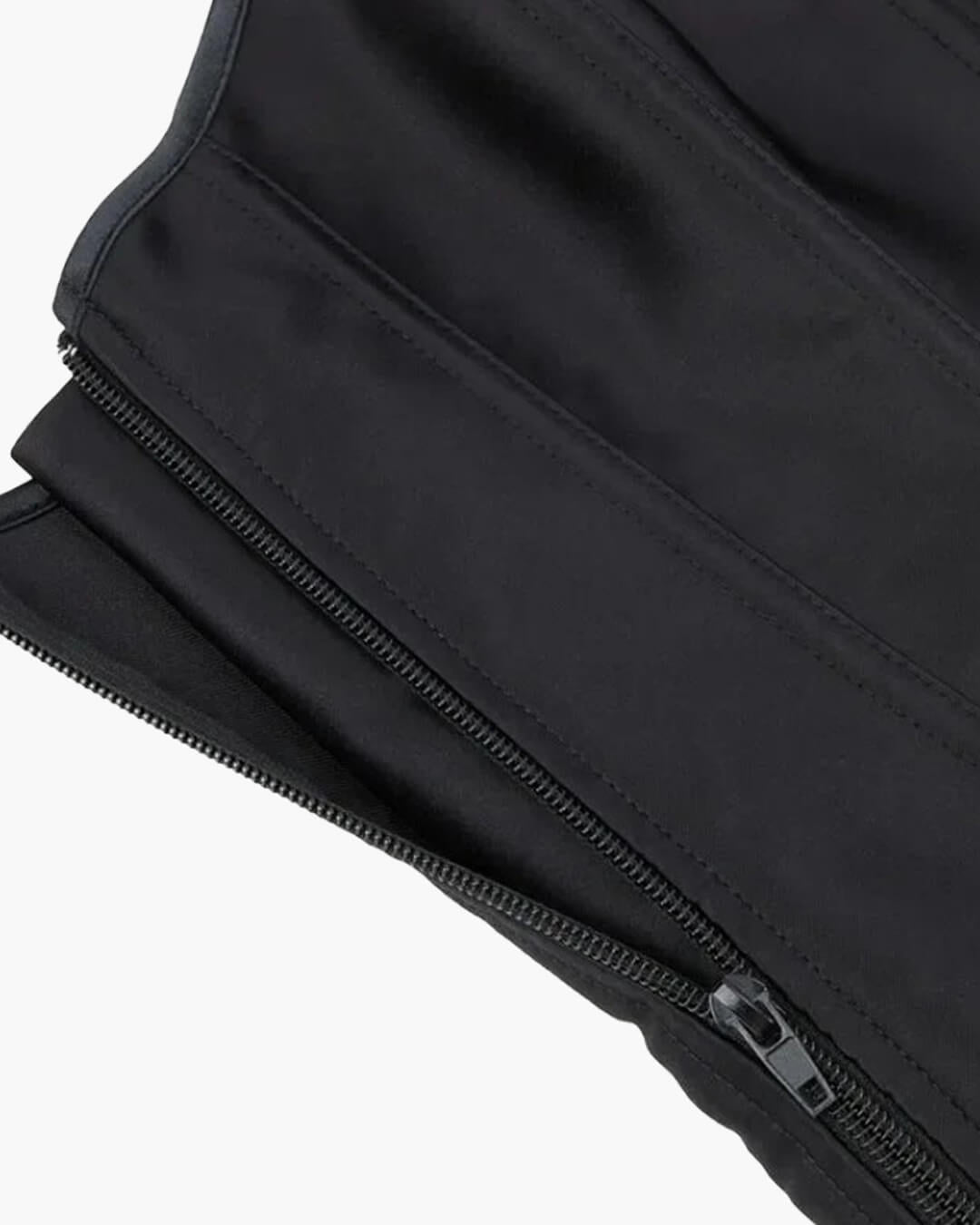 OLANE Black Satin Corset Top SWomen’s Tops