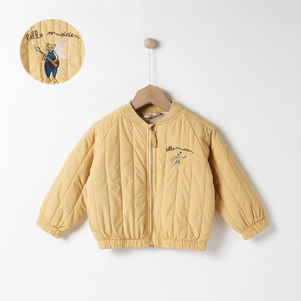 Olane Brand Baby Winter Coat Jacket Yellow90 (1 - 2Y)Baby Clothing