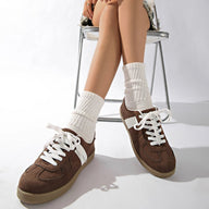 Adria Suede Sneakers with Details