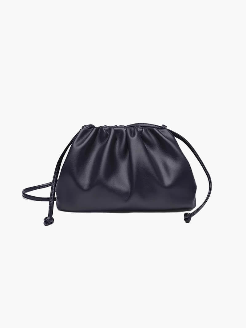 OLANE Classic Vegan Leather Crossbody Pouch BlackBag