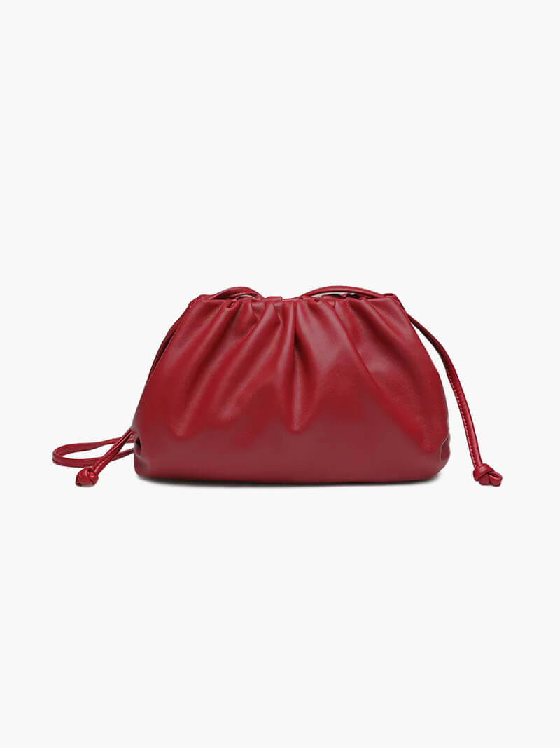OLANE Classic Vegan Leather Crossbody Pouch RedBag