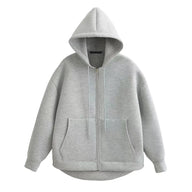 Adrita Cozy Hooded Jacket