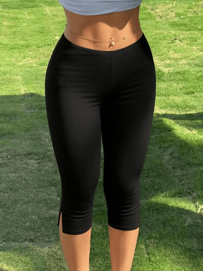 OLANE Myla Capri Leggings BlackSWomen's Bottoms