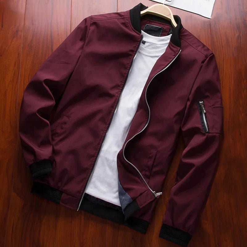 Agreda – Leichte Bomberjacke mit schmaler Passform