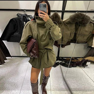 Lola Stand Up Collar Belted Trench Coat