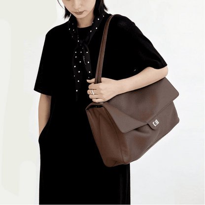 OLANE Stylish Commuting Tote Bag BrownBag