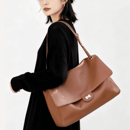 OLANE Stylish Commuting Tote Bag TanBag