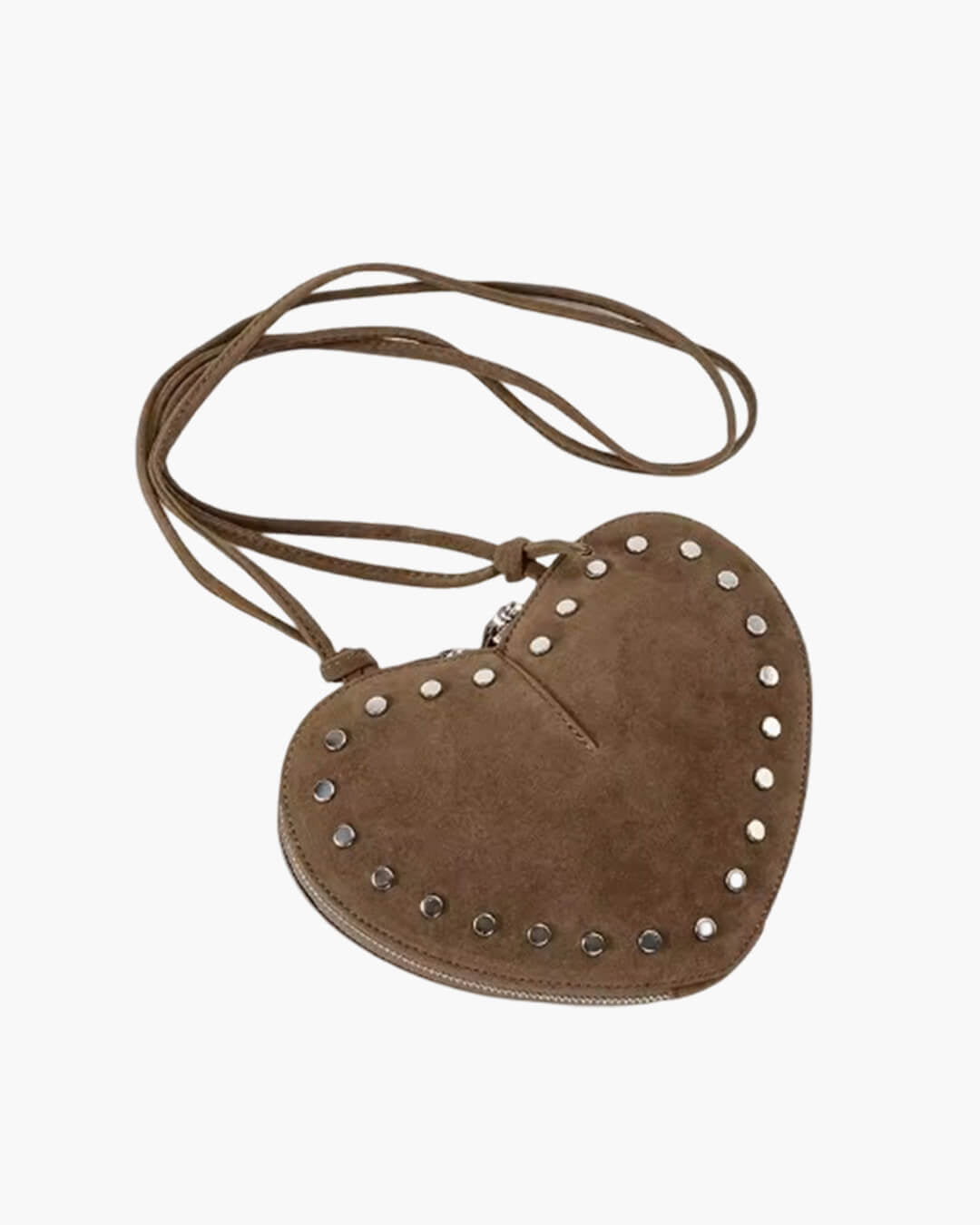 OLANE Vintage Faux Suede Crossbody Bag WineWomen's Handbags