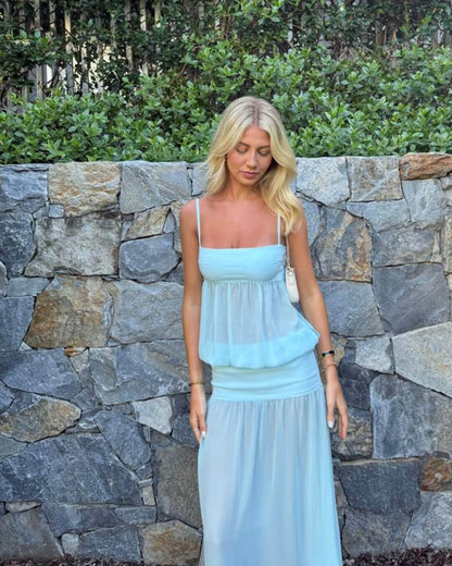 Bodycon-Kleid mit Spaghettiträgern und Cut-outs