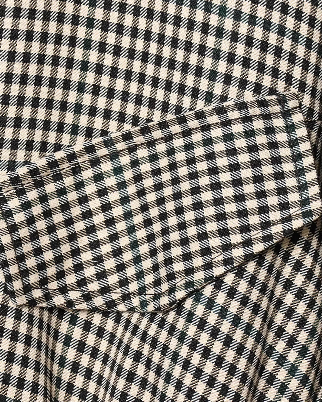 Stylische Stehkragen Karo-Bomberjacke