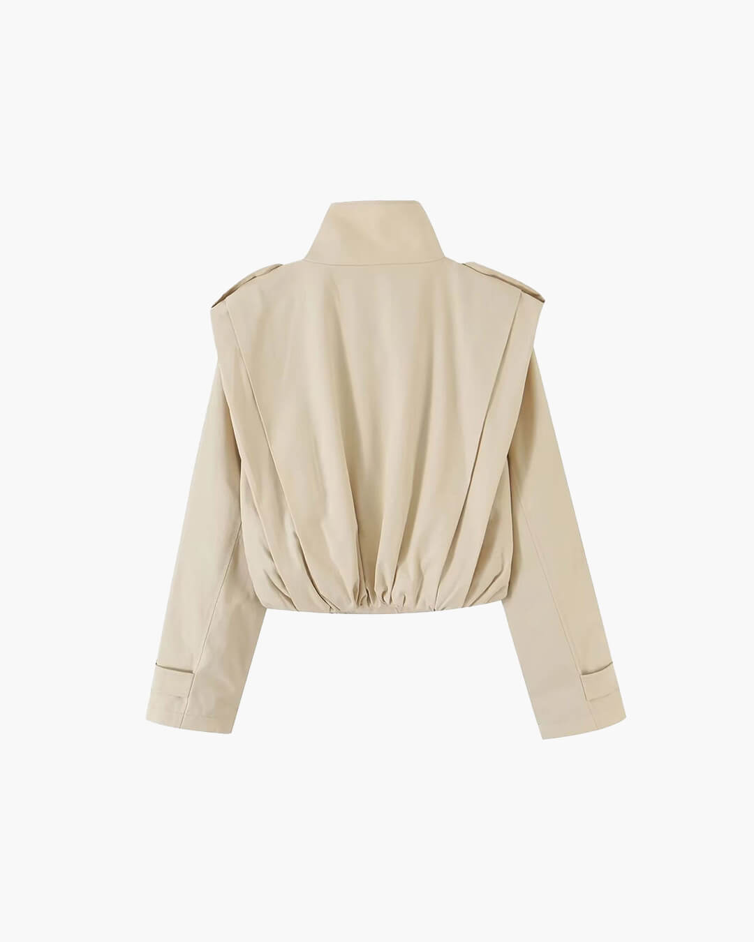 Sandra Faltiger Trenchcoat mit hohem Kragen