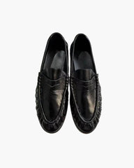 Classic Vegan Leather Slip-On Loafers