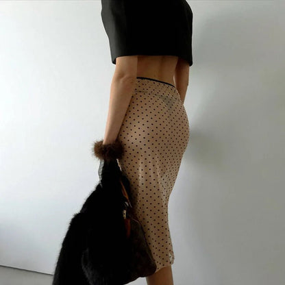 Anna Jupe Haute en Mesh