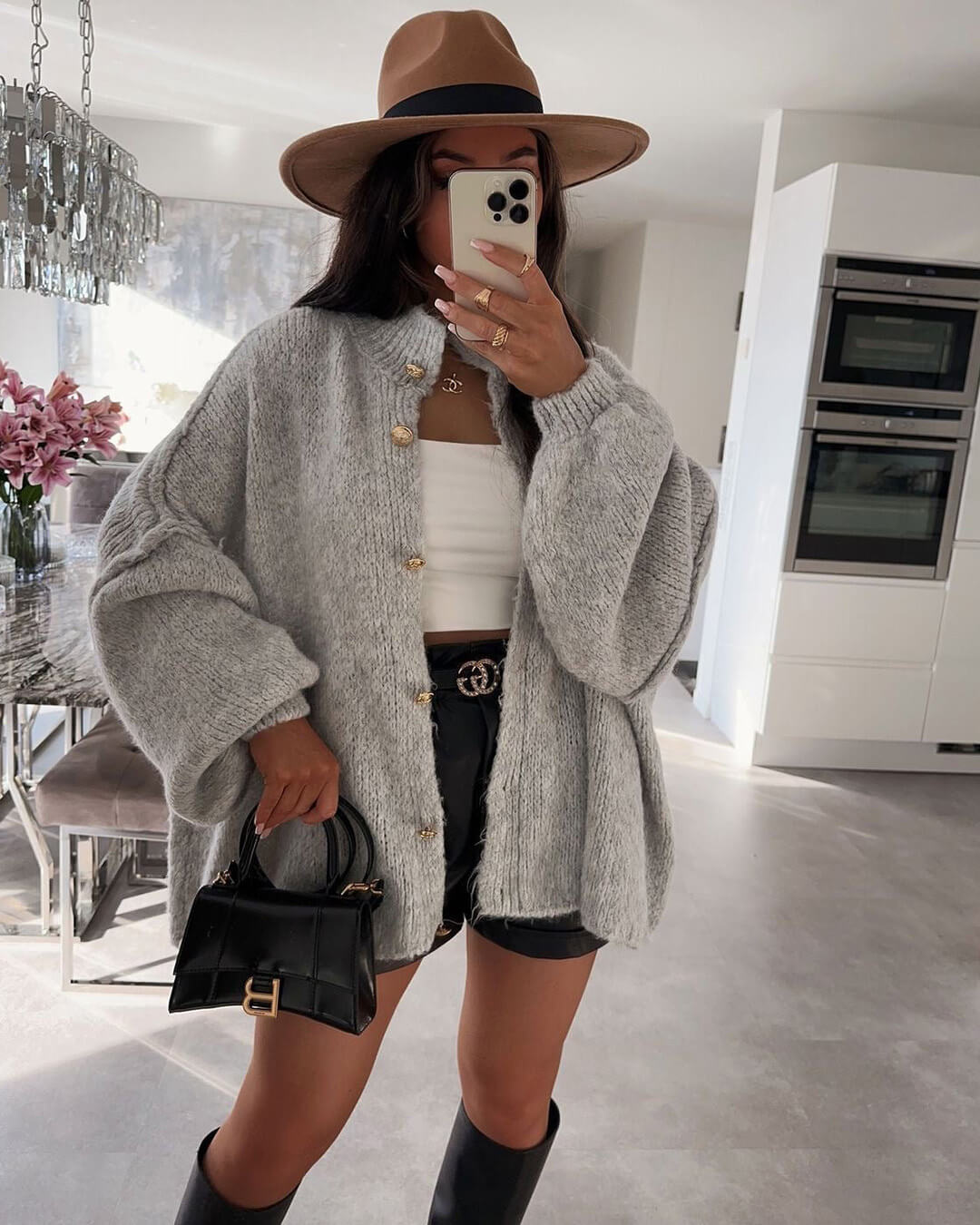 Stylish Long Oversized Cardigan