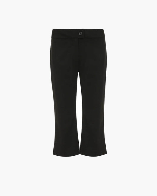 Zofia Pantalon Capri Noir